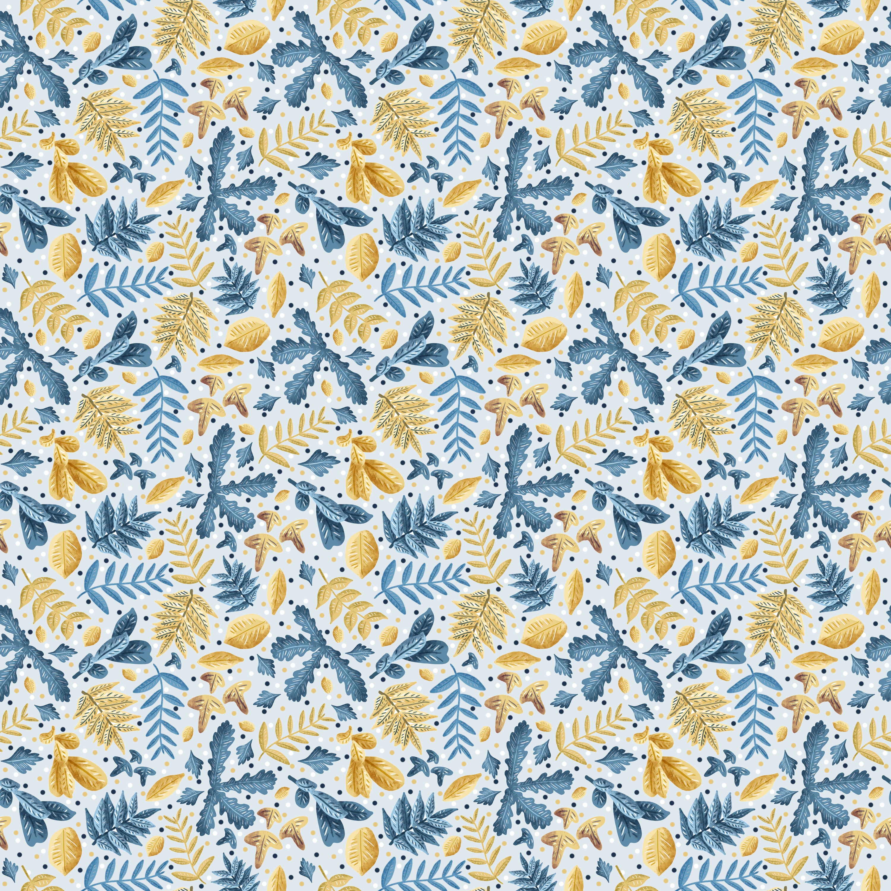leaves and foliage surface pattern design