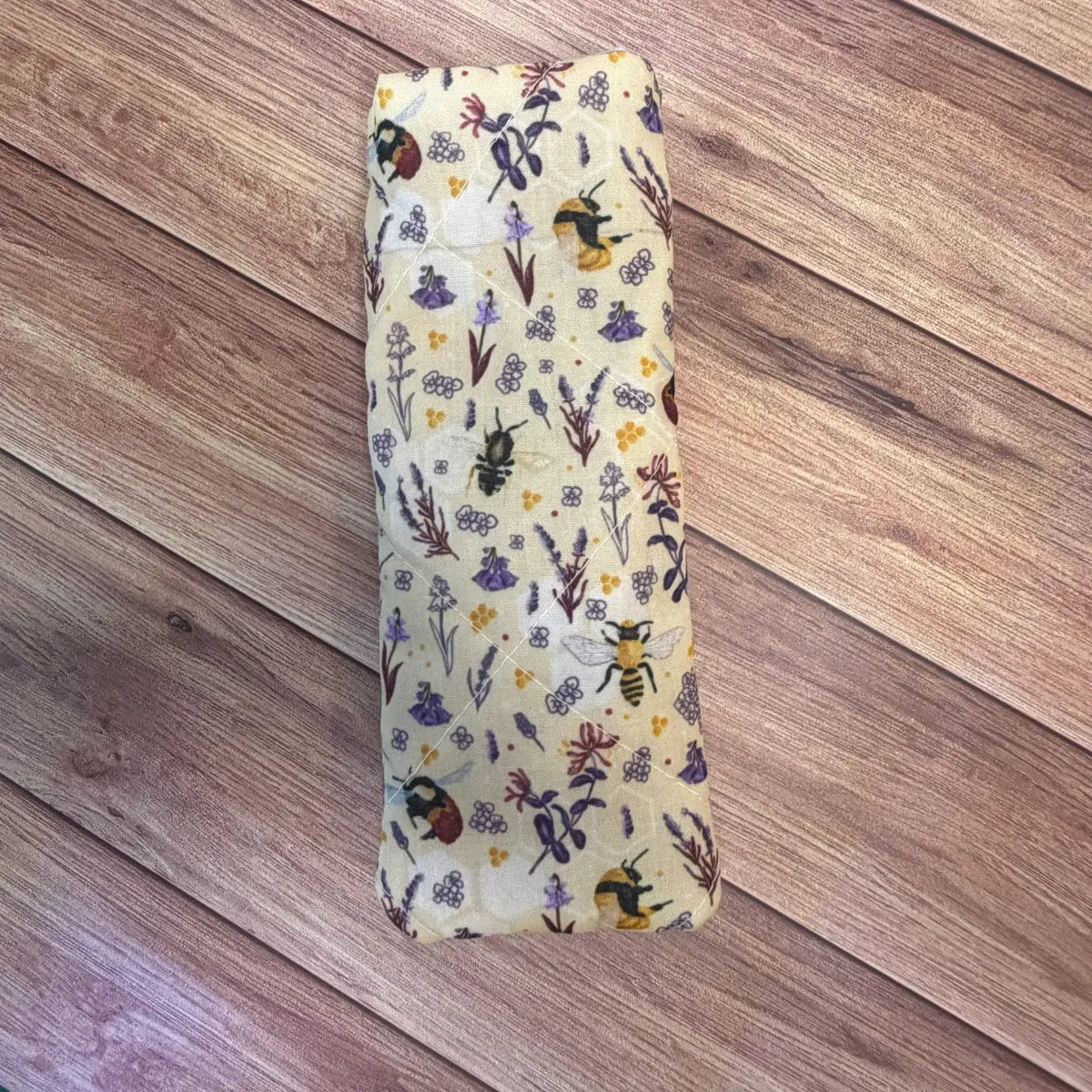 a quilted bee glasses case