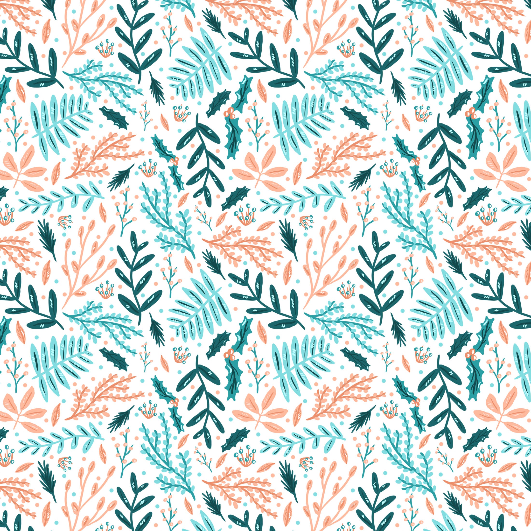 chaffinch collection seamless repeat design