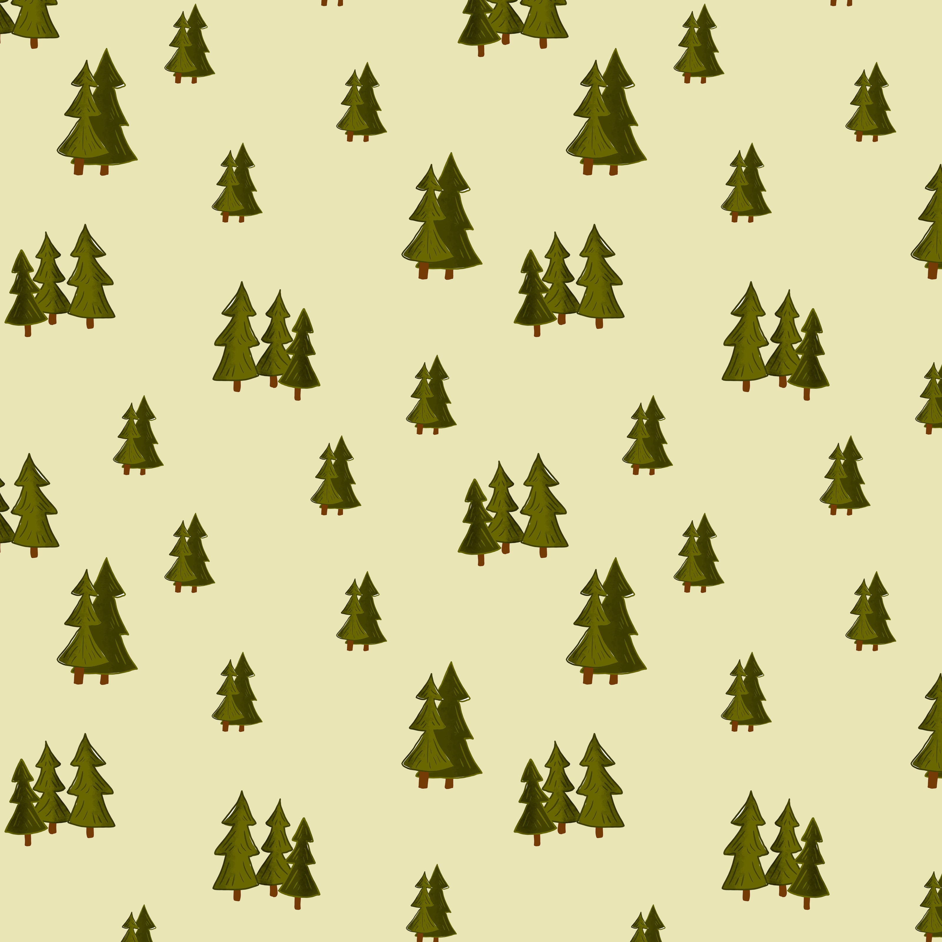 trees seamless repeat