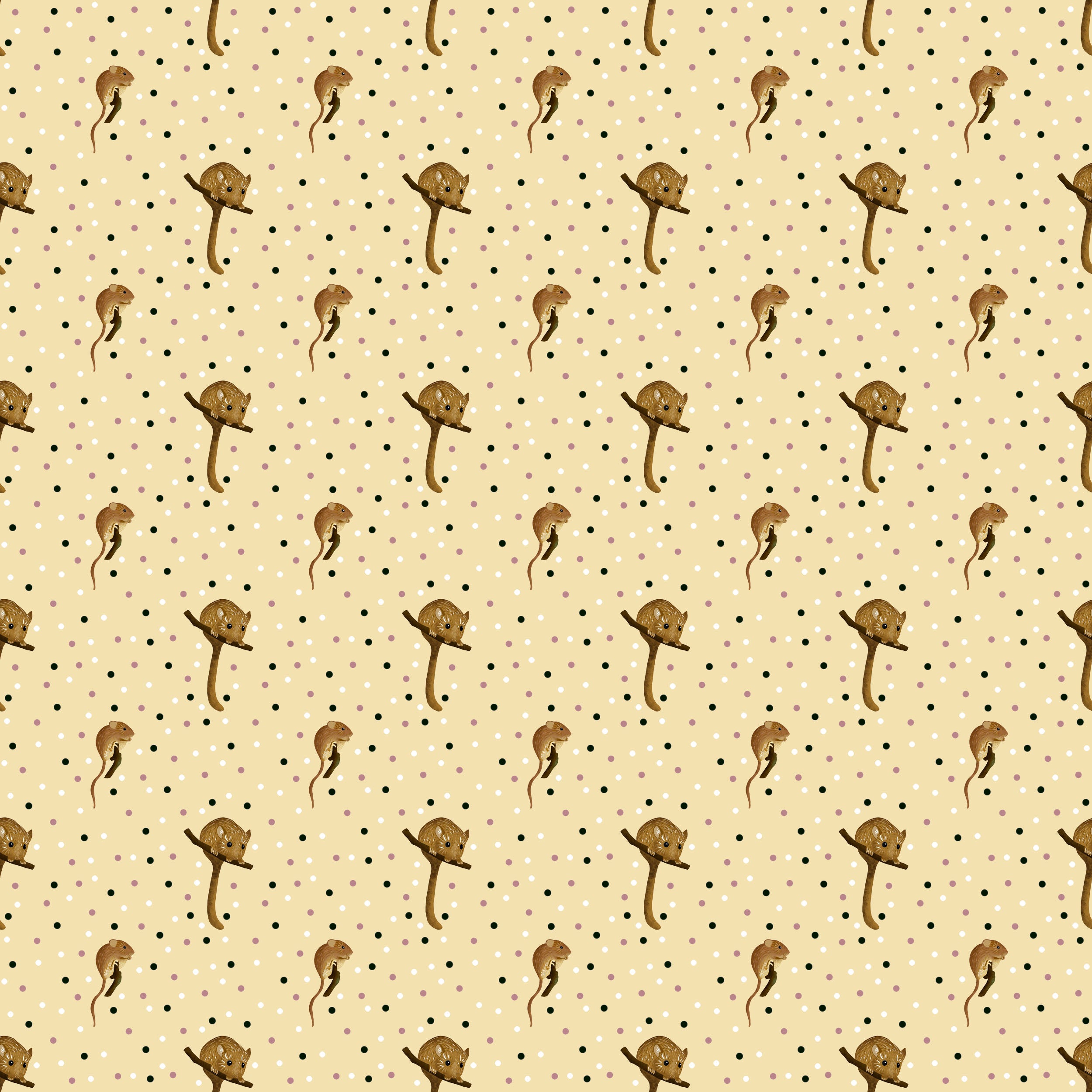 dormouse surface pattern design