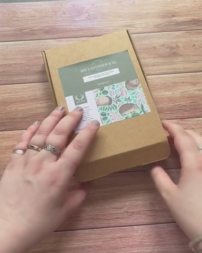 DIY Red Squirrel Mini Lavender Bag Kit