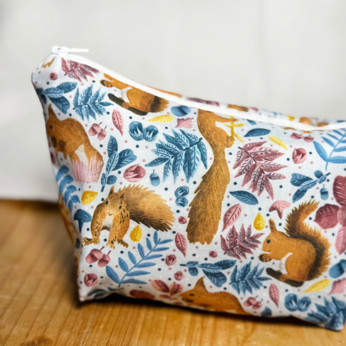 Red Squirrel Toiletry Bag