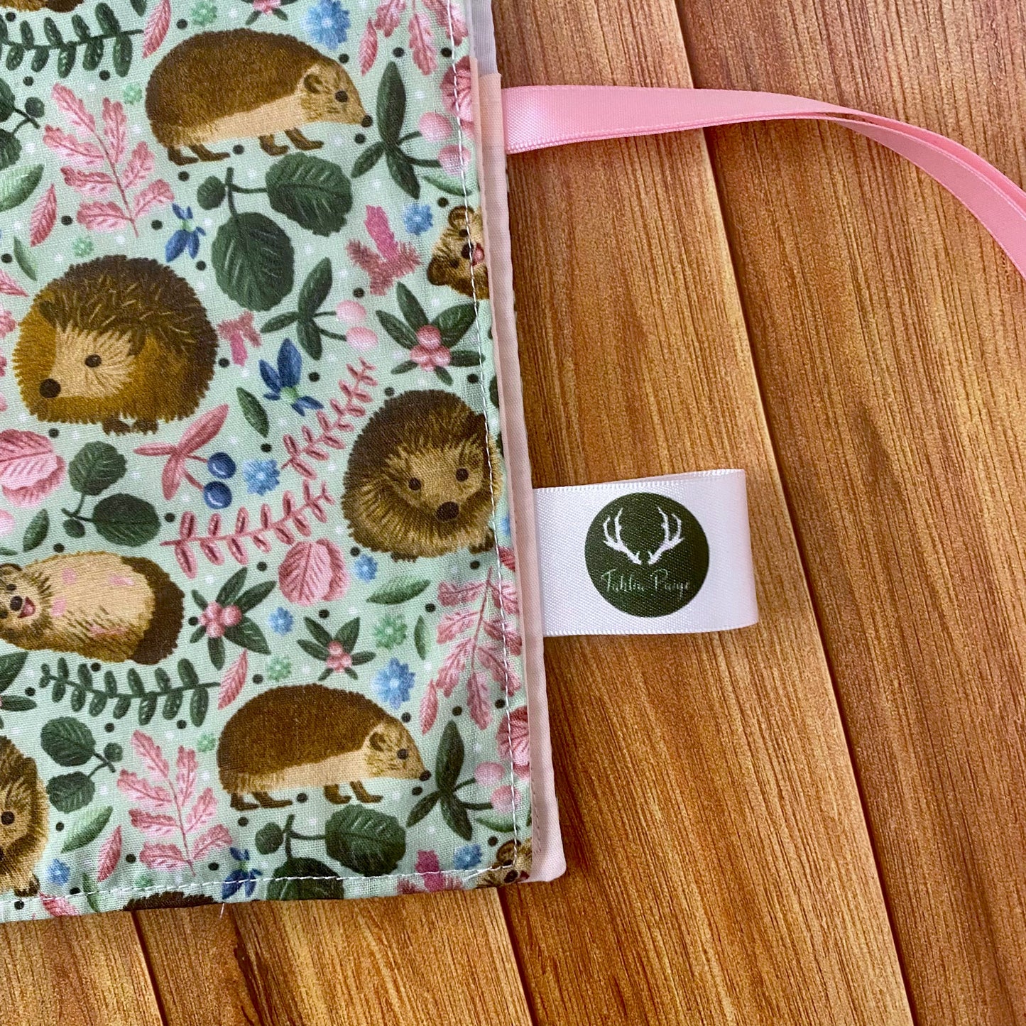 closeup of a hedgehog brush roll for a hedgehog lover
