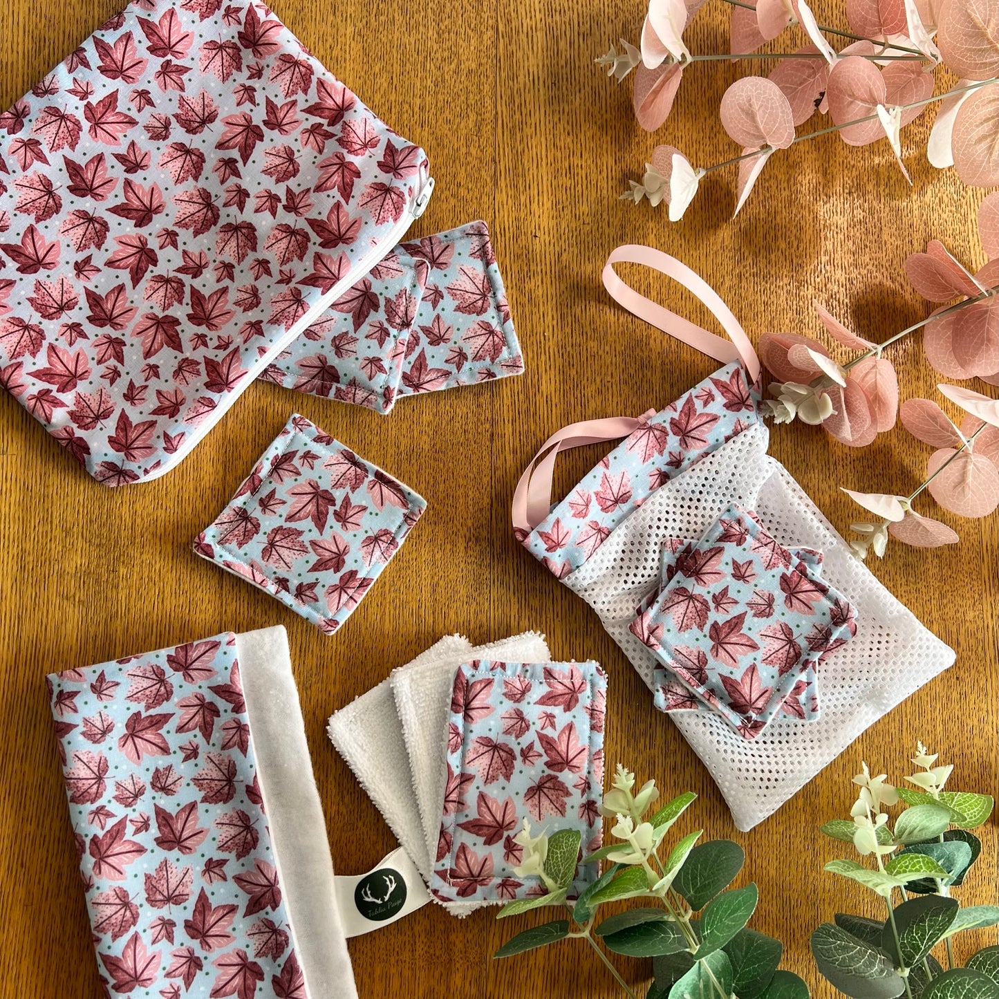Pink Leafy Sustainable Skincare Starter Giftset